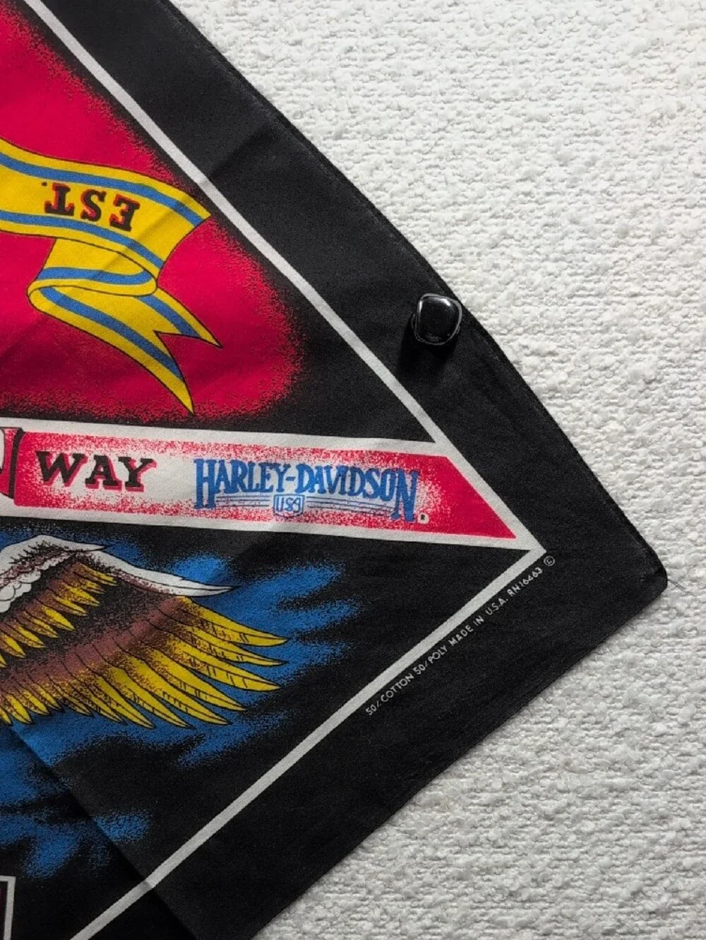 Harley-Davidson Eagle Bandana 22x22